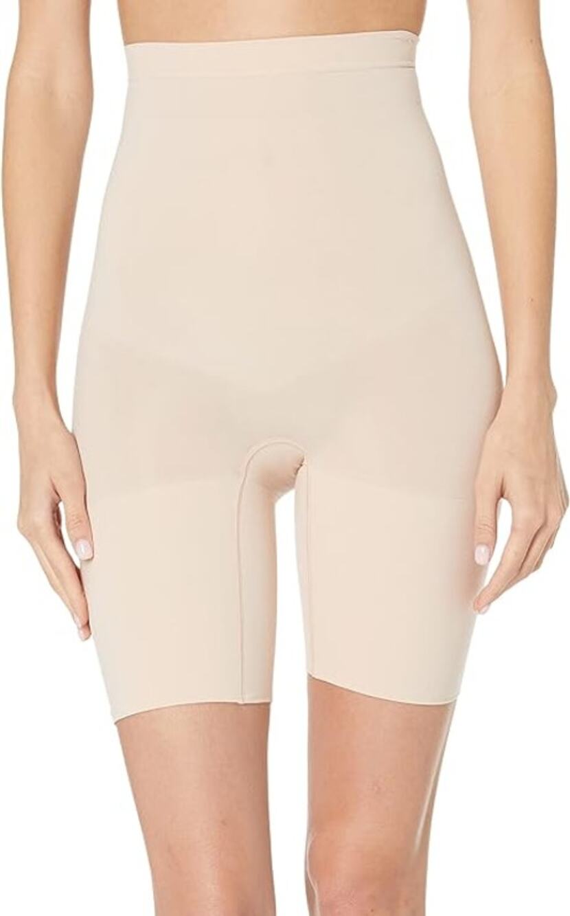 Spanx Higher Power High Rise Waist Shapewear Tummy Control Shorts Size XL